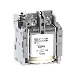 Schneider BOBINA MN 220-240V 50/60HZ 208-277V 60HZ Ref. LV429407 Precio 64,82€.