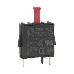 Bloque de contacto para cabeza ø22 1NC pins para placa de circuito impreso ref. ZBE702 Schneider Electric [PLAZO 3-6 SEMANAS]