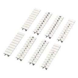 Tira de marcado, 5 mm, 10 caracteres de 41 a 50, impreso horizontalmente, blanco ref. NSYTRAB550 Schneider Electric [PLAZO 8-15