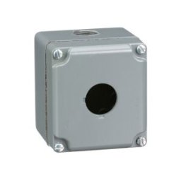 Caja vacía - 9001k - aluminio - 1 taladro de ø 30 ref. 9001KY1 Schneider Electric [PLAZO 3-6 SEMANAS]