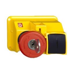 Pulsador de parada Ø 40 mm de enganche - Ø 22 - rojo ref. GV1K02 Schneider Electric [PLAZO 3-6 SEMANAS]