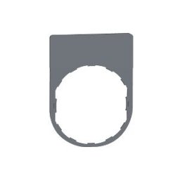 PLACA INSCRIP.30x40MM EN BLANCO COL.GR. ref. ZBYP2101C0 Schneider Electric [PLAZO 3-6 SEMANAS]