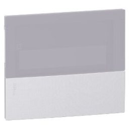 Frontal Cromo Sat. T Mini Pragma, 1F 4M ref. MIP70104T Schneider Electric [PLAZO 3-6 SEMANAS]