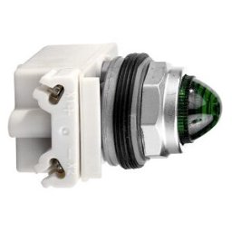 piloto luminoso Ø30 - verde - lámpara BA 9 s - 230 V ref. 9001KP7G9 Schneider Electric [PLAZO 3-6 SEMANAS]