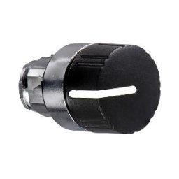 Cabeza selector rugoso negro ø 22 3 posiciones fijas ref. ZB4BD39 Schneider Electric [PLAZO 3-6 SEMANAS]