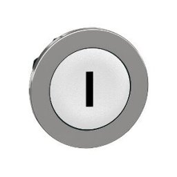 CABEZA PULS.FLUSH BLANCO CON MARCAJE I" NEGRO" ref. ZB4FA131 Schneider Electric [PLAZO 3-6 SEMANAS]