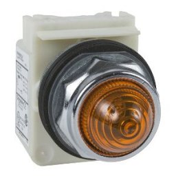 piloto luminoso Ø30 - ámbar - LED BA 9 s - 120 V ref. 9001KP38LYA9 Schneider Electric [PLAZO 3-6 SEMANAS]
