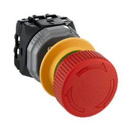 parada de emergencia Ø22 - cabeza Ø40 - 2NC+1NA - girar para desenclavar ref. XB5AS84449 Schneider Electric [PLAZO 3-6 SEMANAS]