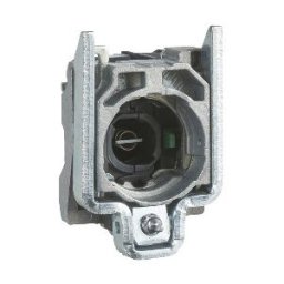 Cuerpo con bloque luminoso/anillo de fijación para lámpara BA9s 250V 1NA + 1 NC ref. ZB4BW065 Schneider Electric [PLAZO 8-15 DIA