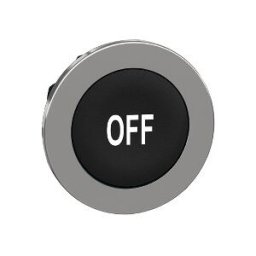 CABEZA PULS.FLUSH NEGRO CON MARCAHE OFF"" ref. ZB4FA235 Schneider Electric [PLAZO 3-6 SEMANAS]