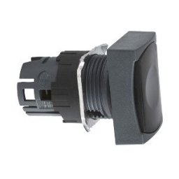 Cabeza pulsador rectangular negro ø 16 ref. ZB6DA2 Schneider Electric [PLAZO 3-6 SEMANAS]