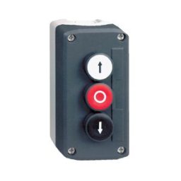 CAJA 3 PULS,BLANCO-ROJO-NEGRO I-O-I ref. XALD324 Schneider Electric [PLAZO 3-6 SEMANAS]