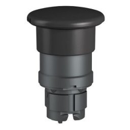 Cabeza ø40 pulsador seta negro - de impulso ref. ZB5RZC2 Schneider Electric [PLAZO 3-6 SEMANAS]