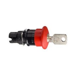 cabeza Ø30 pulsador parada de emergencia Ø16 desenclavamiento por llave ref. ZB6AS934 Schneider Electric [PLAZO 3-6 SEMANAS]