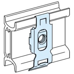 20 tuercas clip M6 para atornillar aparamenta en carril modular ref. 3166 Schneider Electric [PLAZO 3-6 SEMANAS]