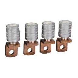 4 terminales para cable aluminio 300mm² + separador de fase ref. LV432507 Schneider Electric [PLAZO 3-6 SEMANAS]