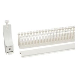 4 canaletas horizontales 6030 mm, longitud 450 mm + soportes ref. 4257 Schneider Electric [PLAZO 3-6 SEMANAS]