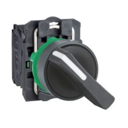 Selector negro ø 22 - maneta larga - 2 posiciones fijas - 1NA ref. XB5AJ21 Schneider Electric [PLAZO 3-6 SEMANAS]