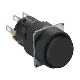 Pulsador circular negro ø 16 - 2nanc ref. XB6EAA22P Schneider Electric [PLAZO 3-6 SEMANAS]