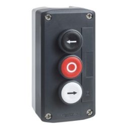 CAJA 3 PULS,BLANCO-ROJO-NEGRO - O ref. XALD334 Schneider Electric [PLAZO 3-6 SEMANAS]