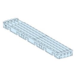 Juego de barras aisladas Powerclip 125 A - 3 polos - longitud 450 mm ref. 4103 Schneider Electric [PLAZO 3-6 SEMANAS]