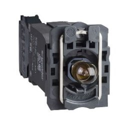Cuerpo con bloque luminoso/anillo de fijación para lámpara BA9s 1NA - 220…240v ref. ZB5AW041 Schneider Electric [PLAZO 8-15 DIAS