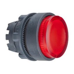 Cabeza pulsador luminoso saliente rojo ø 22 para lámpara BA9s ref. ZB5AW14 Schneider Electric [PLAZO 3-6 SEMANAS]