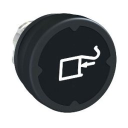 Cabeza pulsador entornos severos - negro - con marcaje ref. ZB4BC28040 Schneider Electric [PLAZO 3-6 SEMANAS]