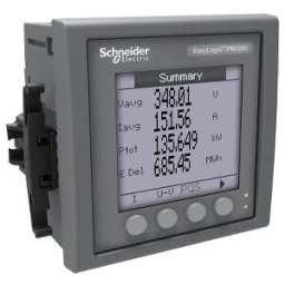 EasyLogic PM2220, Power & Energy meter, up to 15th H, LCD, RS485, class 1 ref. METSEPM2220 Schneider Electric [PLAZO 3-6 SEMANAS