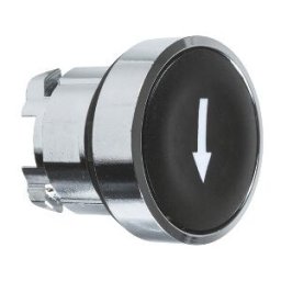 Cabeza pulsador negro ø 22 flecha abajo"" ref. ZB4BA335 Schneider Electric [PLAZO 3-6 SEMANAS]