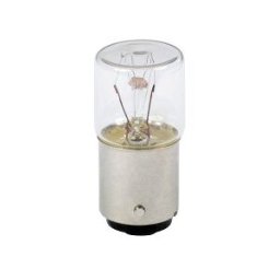 Lámpara incandescente transparente para señalización con base ba 15d - 30V 6 w ref. DL1BA030 Schneider Electric [PLAZO 8-15 DIAS