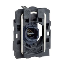 cuerpo con bloque luminoso/anillo de fijación para lámpara BA 9s 250V ref. ZB5AV63 Schneider Electric [PLAZO 3-6 SEMANAS]