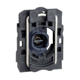 Cuerpo con bloque luminoso/anillo de fijación para lámpara BA9s 250v ref. ZB5AV6 Schneider Electric [PLAZO 3-6 SEMANAS]