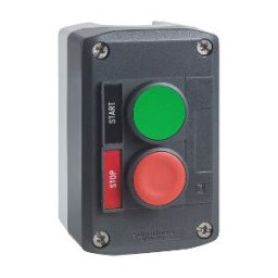 CAJA 2 PULS,VERDE-ROJO ETIQ, ref. XALD211H29 Schneider Electric [PLAZO 3-6 SEMANAS]
