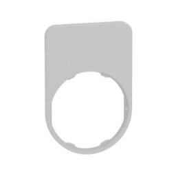 PLACA INSCRIP.FLUSH 30x50MM EN BLANCO COL.BL. ref. ZBYFP6101C1 Schneider Electric [PLAZO 3-6 SEMANAS]