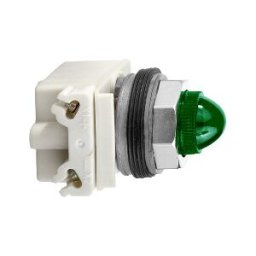 piloto luminoso Ø30 - verde - lámpara BA 9 s - 120 V ref. 9001KP38G9 Schneider Electric [PLAZO 3-6 SEMANAS]