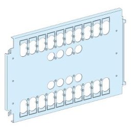 Placa soporte 2 NSX630 verticales o 1 INS630 vertical ref. 3461 Schneider Electric