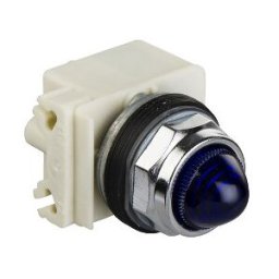 piloto luminoso Ø30 - azul - lámpara BA 9 s - 12 V ref. 9001KP32L9 Schneider Electric [PLAZO 3-6 SEMANAS]