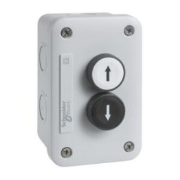caja flecha pulsador blanco 1 N0 flecha pulsador negro 1 NA ref. XALE2231 Schneider Electric [PLAZO 3-6 SEMANAS]
