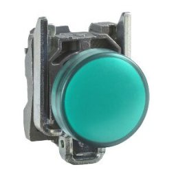 Schneider Piloto luminoso 230-240v verde Ref. XB4BVM3 Precio 17,62€.