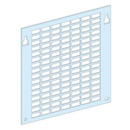 Placa soporte perforada plena de 4 módulos ref. 3170 Schneider Electric [PLAZO 3-6 SEMANAS]