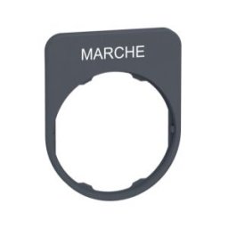 PLACA INSCRIP.FLUSH 30x40MM MARCHE" COL.GR." ref. ZBYFP2103C0 Schneider Electric [PLAZO 3-6 SEMANAS]