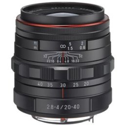 DA 20-40mm f/2.8-4.0 HD DC WR Pentax K negro