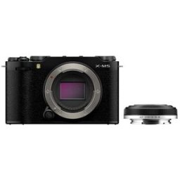 Fujifilm X-M5 + Viltrox AF 28 mm f/4,5 negro