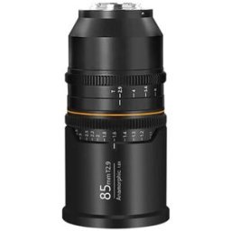 Great Joy objetivo anamÃ³rfico T2.9 1.8x de 85 mm Montura MFT Destello de lente Ã¡mbar