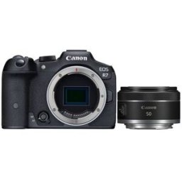 Canon Cuerpo EOS R7 + RF 50 mm f/1,8 STM