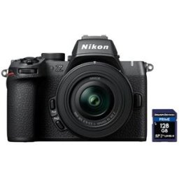 Nikon Z50 II + DX 16-50 f/3.5-6.3 VR + tarjeta SD Delkin de 128 GB