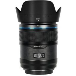Sirui Objetivo Sniper 16 mm f/1,2 APS-C autofocus Carbono Fujifilm X-Mount negro