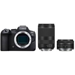 Canon EOS R6 Mark II + RF 24-240 mm f/4,0-6,3 IS USM + RF 50 mm f/1,8 STM