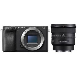 Sony Alpha 6400a (ILCE-6400A) + SEL 16mm f/1.8 G negro